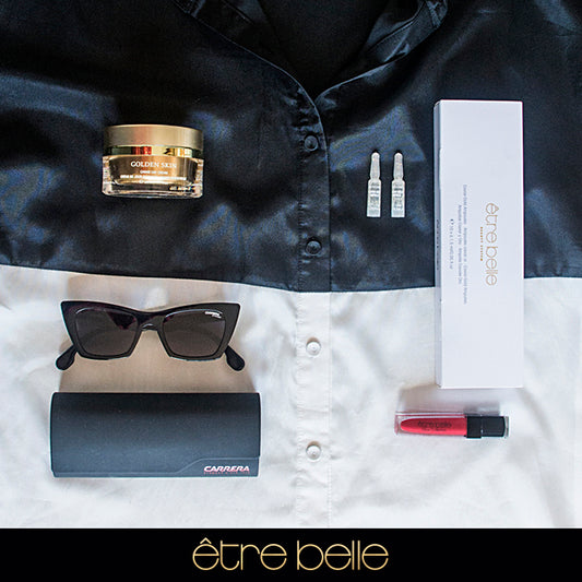 Fotolook para dar luminosidad al rostro de être belle cosmetics