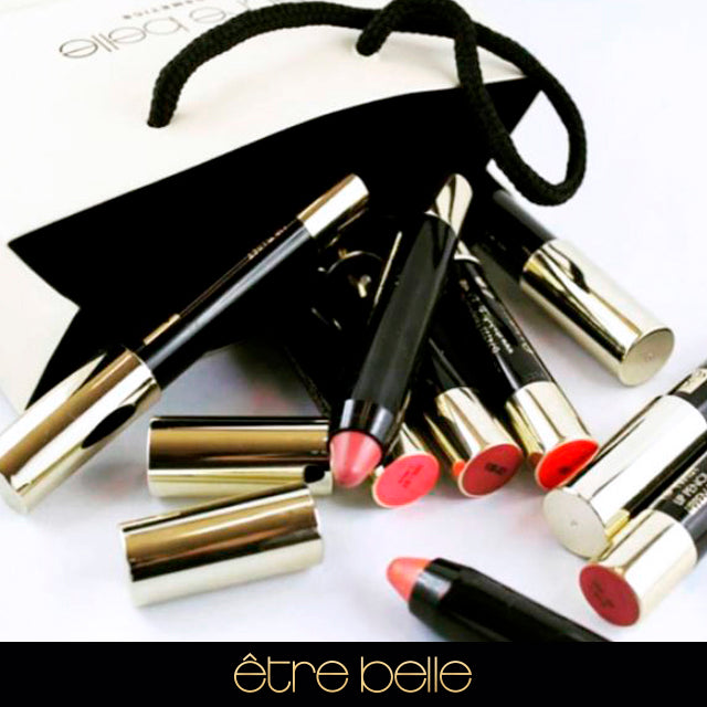 Gama de pintalabios lip twist de etre belle cosmetics