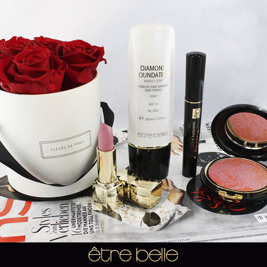 Kit de maquillaje para conseguir un look nude con être belle Cosmetics