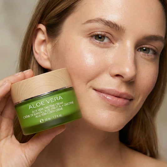Crema facial 24hr Caroteno y Aloe Vera
