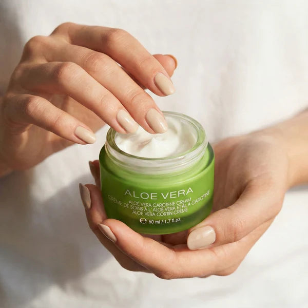 Crema facial 24hr Caroteno y Aloe Vera