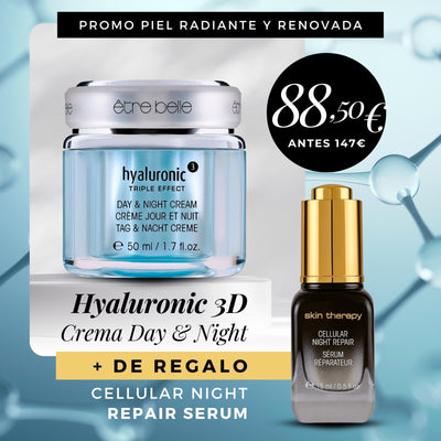 Hyaluronic 3D cream + Skin Therapy Cellular Night Repair de regalo