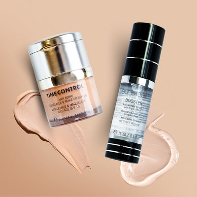 Maquillaje Time Control + Prebase Booster de regalo