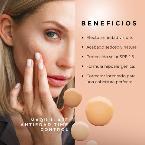 Maquillaje Antiedad Time Control
