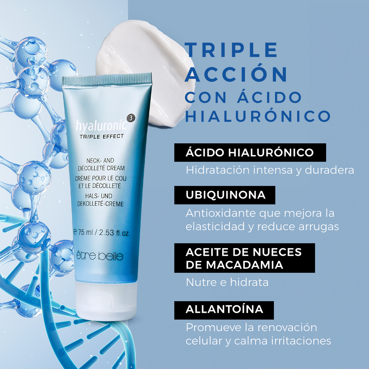 Hyaluronic 3D Neck & Decolleté Cream