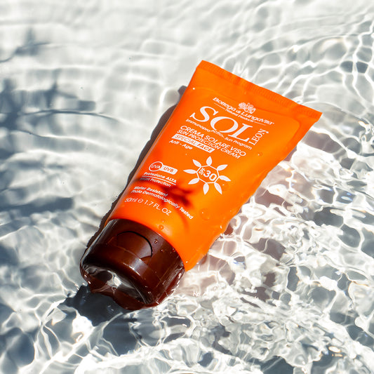 Sol Leon Protección Facial Antiedad SPF30