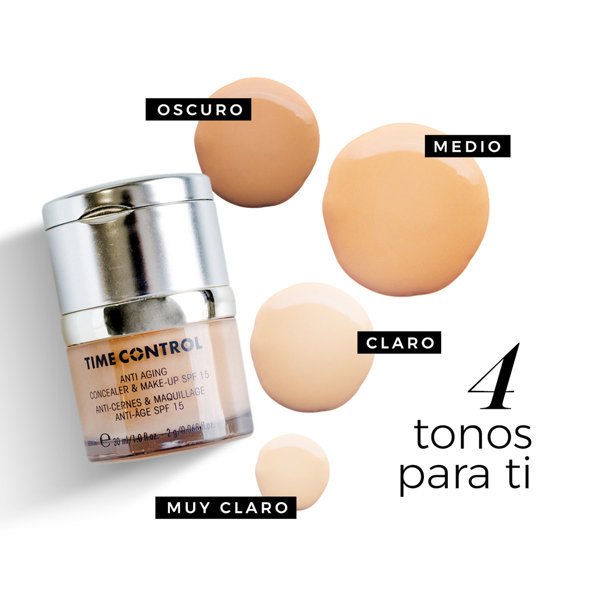 Maquillaje Antiedad Time Control