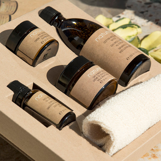 Cosmética natural y orgánica para el cuidado facial