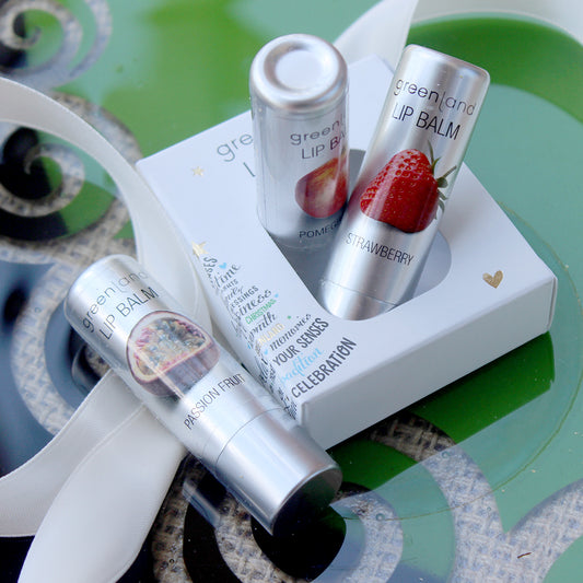 Trio balsamos labiales naturales