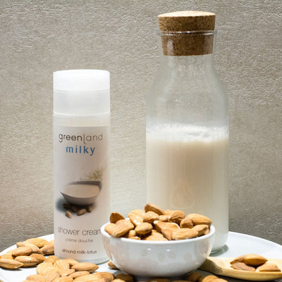Shower cream leche de almendra y loto