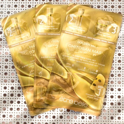 Pack 3 Tratamientos Golden Skin con Chitosan