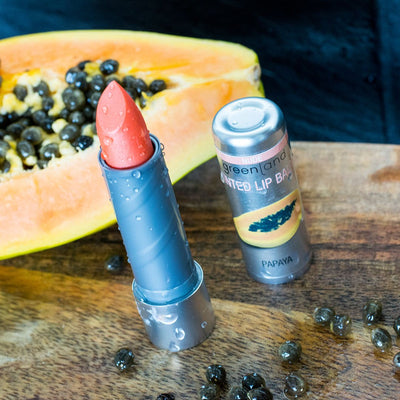 Tinted lip balm nude papaya